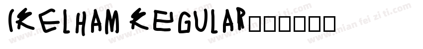 IRElham Regular字体转换